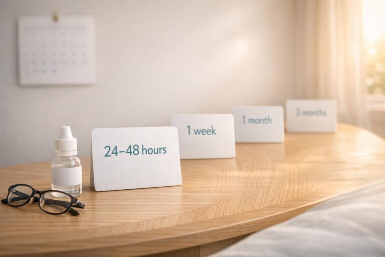 Follow-Up Timeline After Cataract Surgery